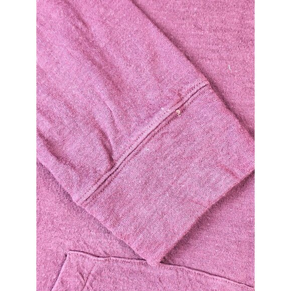 Martin + Osa Mens XL Burgundy Zip-Up Hoodie Cotton Blend - Picture 4 of 9